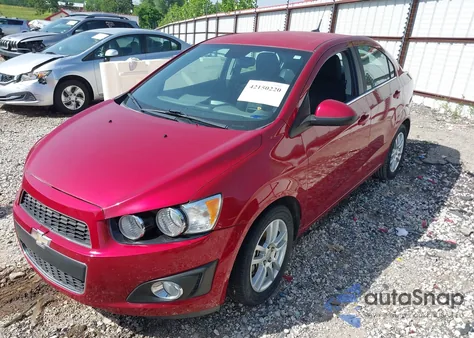 2012 Chevrolet Sonic 2Lt z USA, uszkodzony, nr VIN 1G1JC5SH8C4222013